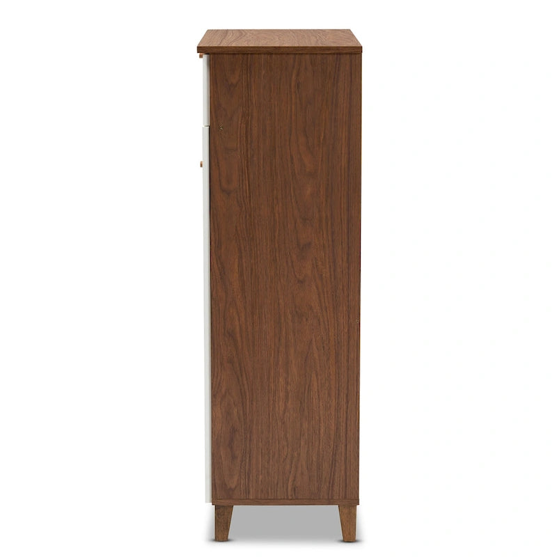 Carson Carrington Kaettilstorp Modern and Contemporary 5-shelf Shoe Cabinet