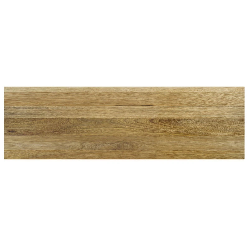 47-Zoll-Industrie-Sitzbank aus massivem Mangoholz mit natürlicher Oberfläche
