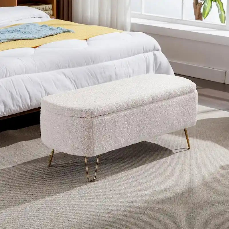 51-inch Storage Ottoman Bench
