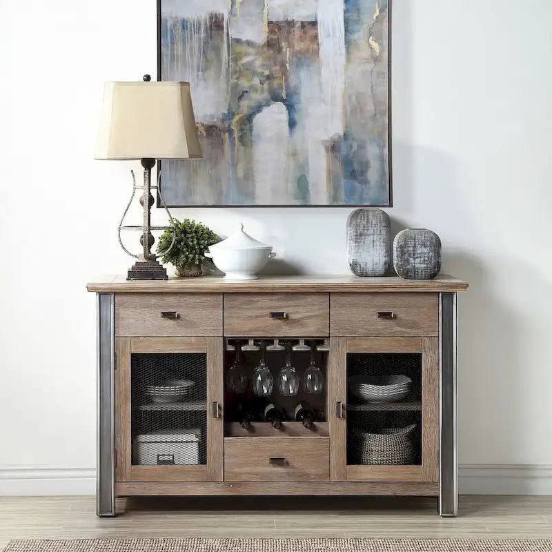 Cunningham Maple 2-Door and 4-Drawer Server
