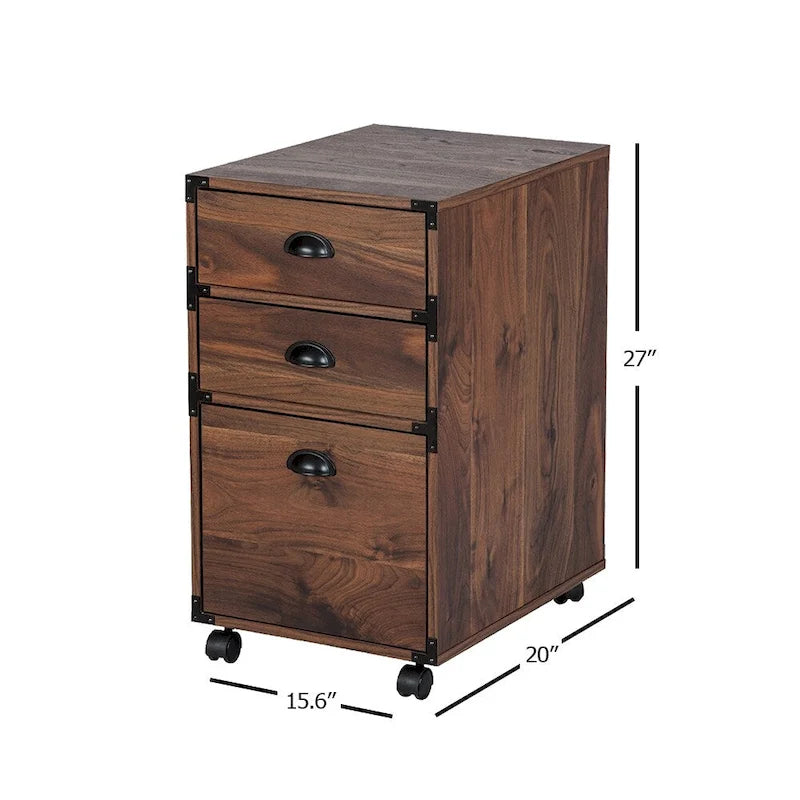 3-Drawer Lateral Filing Cabinet