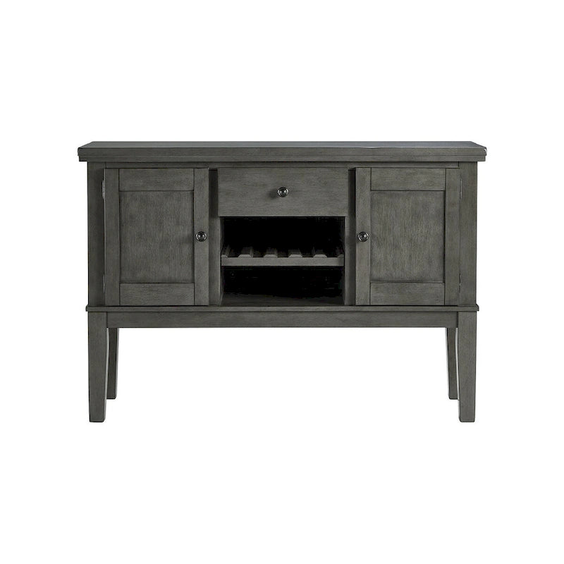 Aparador de comedor gris antiguo - 56W x 18D x 39H