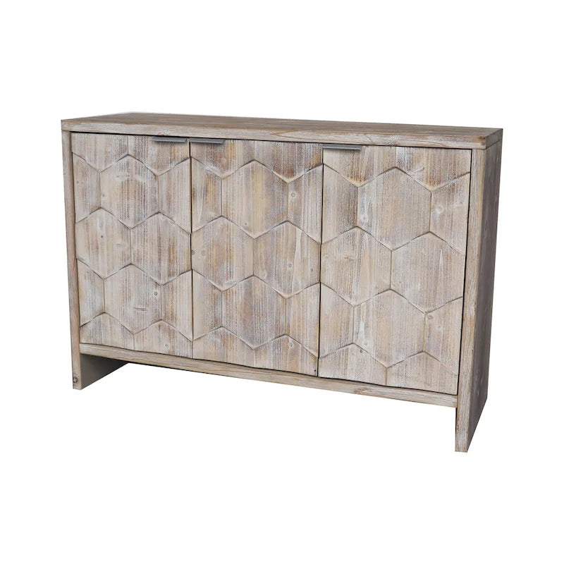 Holzschrank im Landhausstil mit 3 Türen
