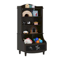 Estantería para libros y mueble para guardar juguetes con estantes abiertos, para niños