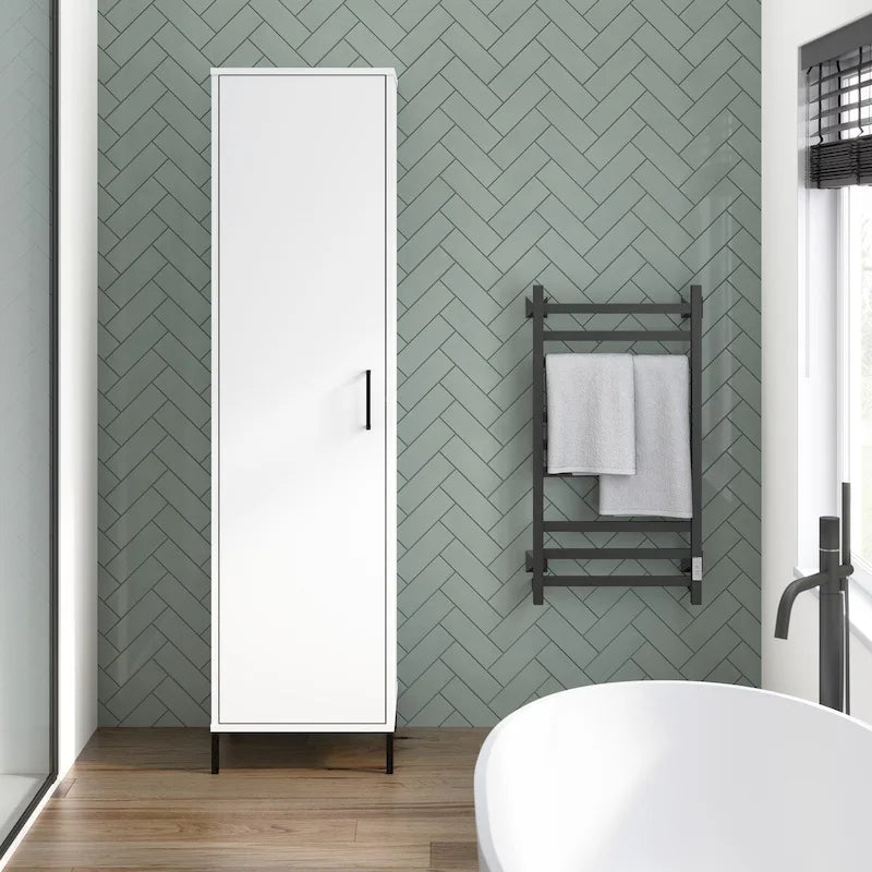 Schmaler Badezimmerschrank